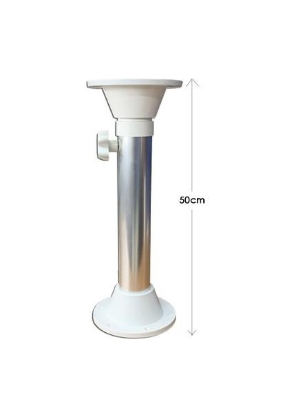 Masa Ayağı - Aşağı Yukarı Ayarlı Beyaz 50-80 cm