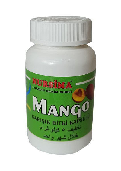 Mango Karışık Bitki Kapsülü 90 Lı