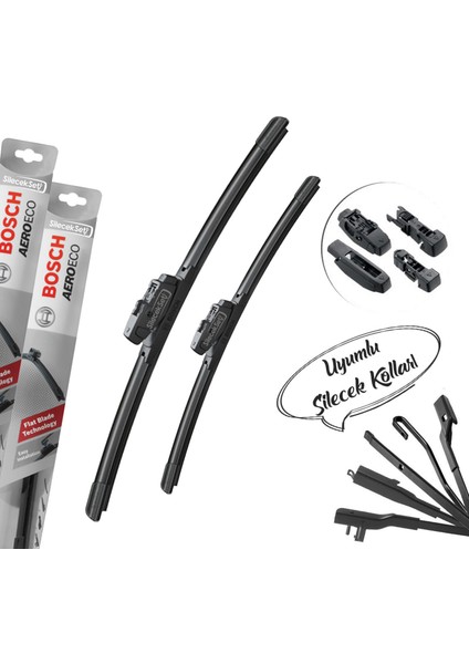 Honda Civic Fd6 Muz Silecek Takımı (2006-2012) Bosch Aeroeco