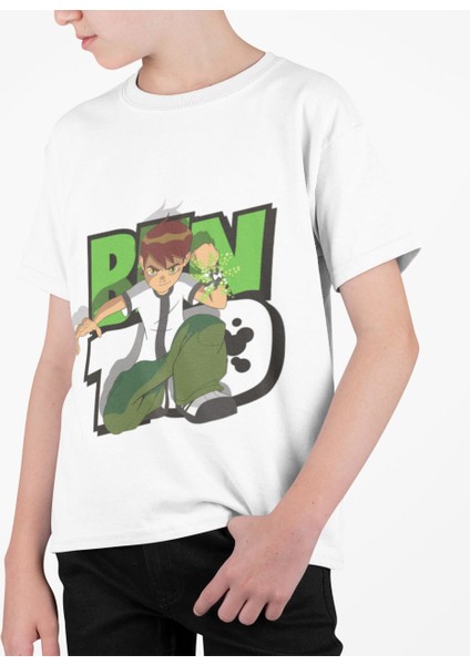 Benten Baskılı Tişört | Ben 10 Baskılı T-Shirt
