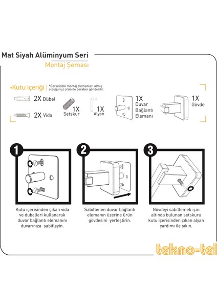 Tuvalet Kağıtlık Mat Siyah MG494