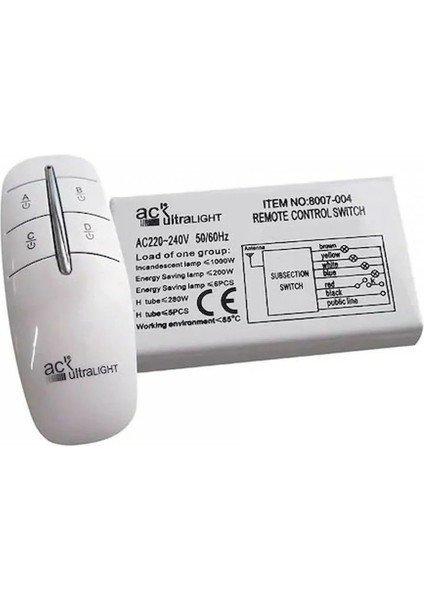 AY30-00110 220V Ikili Avize Kumandası