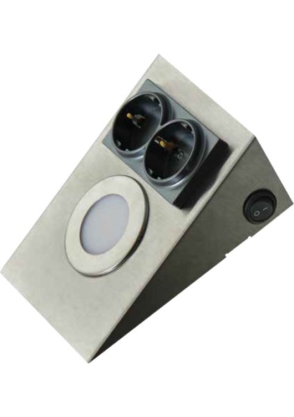 AH11-00234 1.5W Ledli Prizli Tezgah Altı Armatür 6500K Beyaz fiyatları