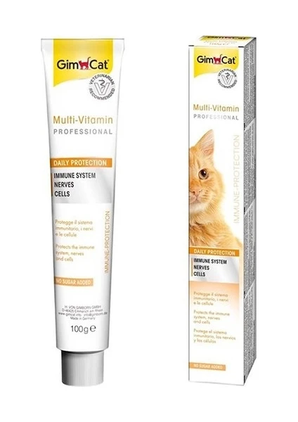 Gim Cat Multi Vitamin Paste 12 Vitaminli Kedi Macunu 100 gr