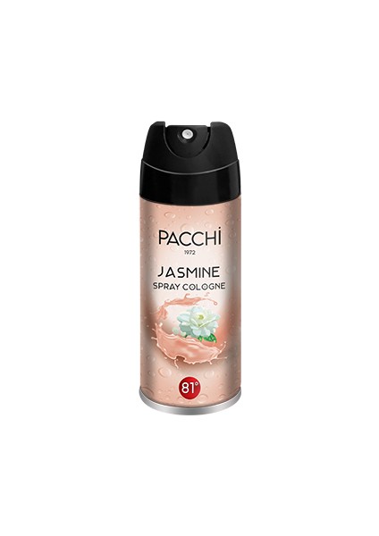 100 ml Pacchi Sprey Jasmine Kolonya 81°