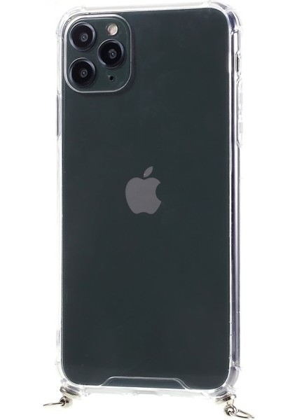 Apple iPhone 11 Pro Için Kayışlı Parlak Tpu + Akrilik Telefon Kılıfı - Siyah (Yurt Dışından) indirimleri