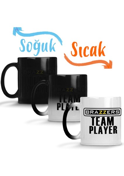 Logo Sihirli Kupa Bardak Porselen