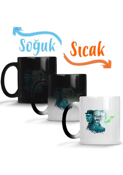 Breaking Bad Remember My Name Sihirli Kupa Bardak Porselen