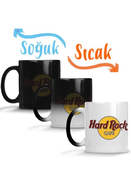 Hard Rock Cafe Sihirli Kupa Bardak Porselen