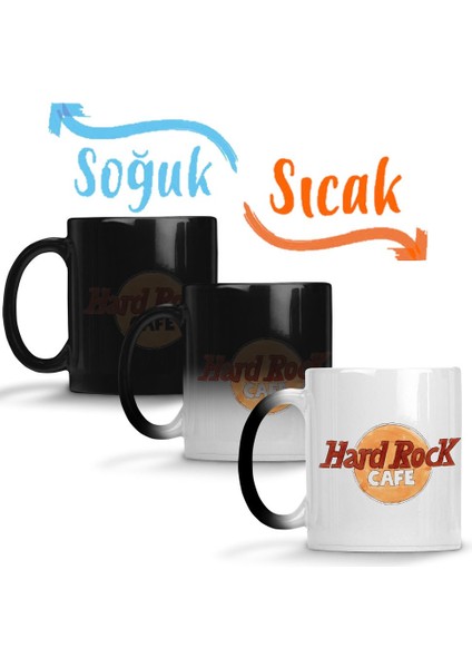 Hard Rock Cafe Sihirli Kupa Bardak Porselen