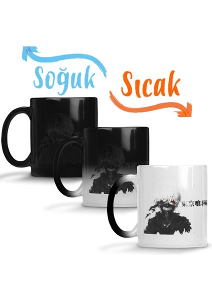 Tokyo Ghoul Sihirli Kupa Bardak Porselen