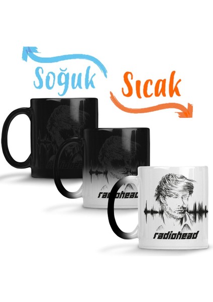 Radiohead Sihirli Kupa Bardak Porselen