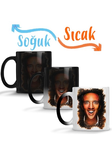 Nicolas Cage Sihirli Kupa Bardak Porselen