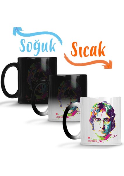 John Lennon Sihirli Kupa Bardak Porselen