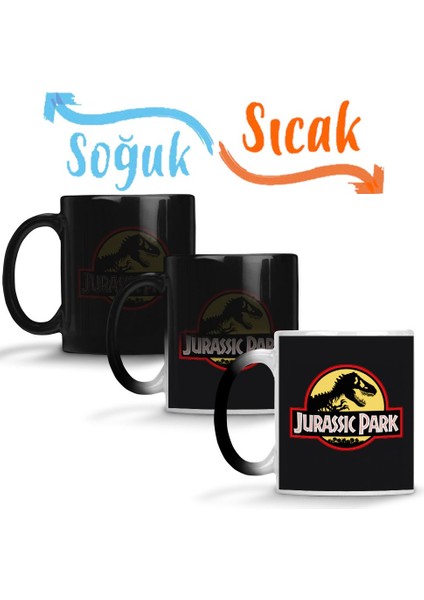 Jurassic Park 2 Sihirli Kupa Bardak Porselen