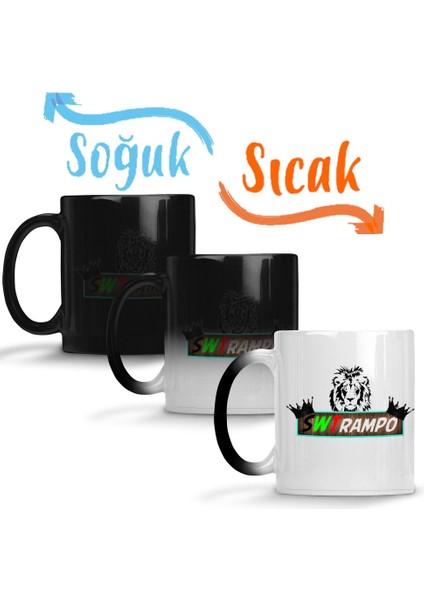 Swt Rampo Sihirli Kupa Bardak Porselen