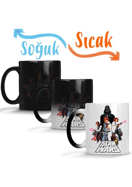 Star Wars Classico Sihirli Kupa Bardak Porselen