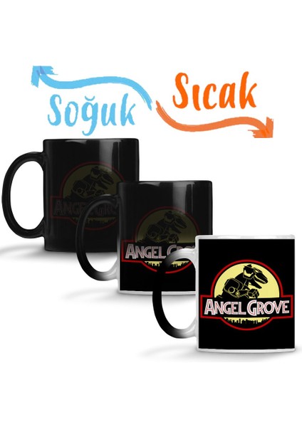 Angel Grove Sihirli Kupa Bardak Porselen