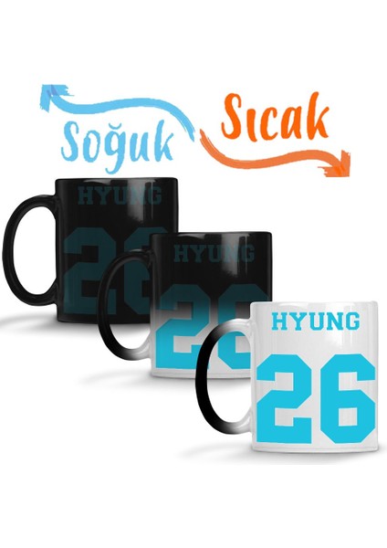 Bts Hyung Sihirli Kupa Bardak Porselen