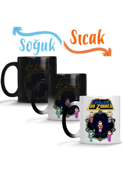 Cavaleiros Do Zodiaco South Park Sihirli Kupa Bardak Porselen