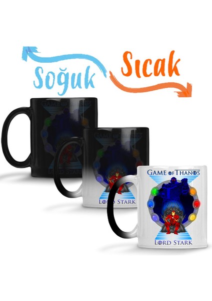 Game Of Thanos Sihirli Kupa Bardak Porselen