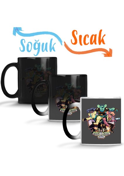 Bigfoot Alien Hide And Seek World Champions Sihirli Kupa Bardak Porselen