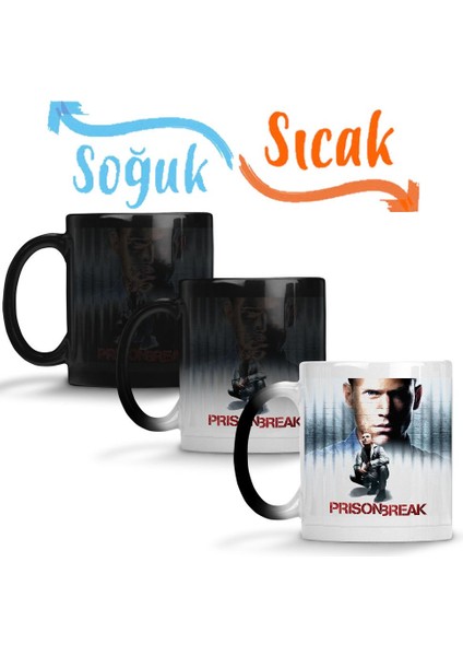 Prıson Break Sihirli Kupa Bardak Porselen