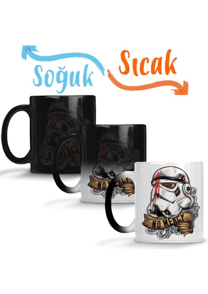 Stormtrooper Sihirli Kupa Bardak Porselen