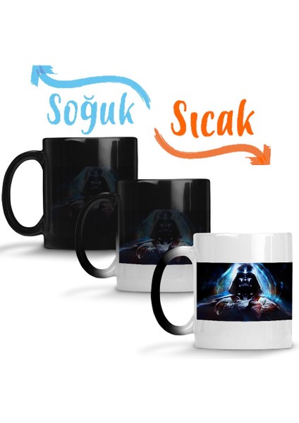 Star Wars 2 Sihirli Kupa Bardak Porselen