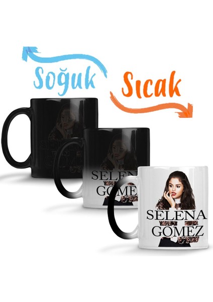 Selena Gomez Sihirli Kupa Bardak Porselen