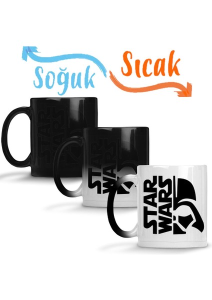 Star Wars Sihirli Kupa Bardak Porselen