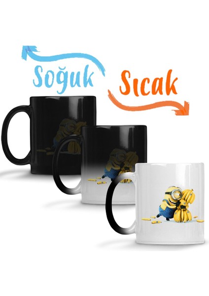 Minion Minions 02 Sihirli Kupa Bardak Porselen