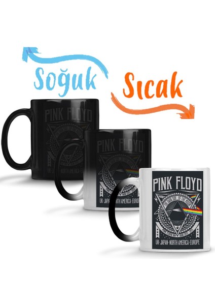 Pink Floyd Sihirli Kupa Bardak Porselen