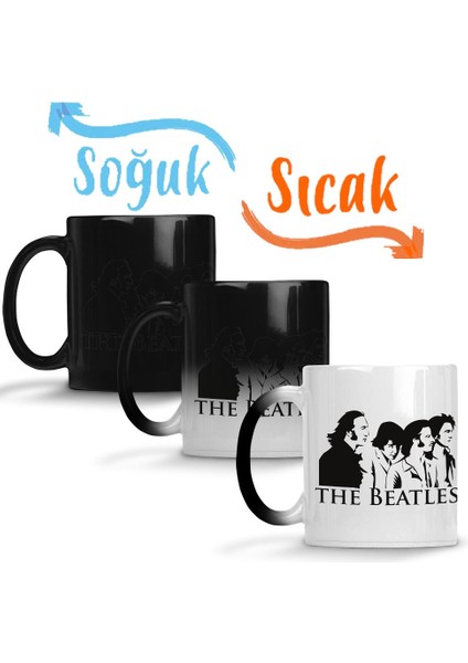 The Beatles 02 Sihirli Kupa Bardak Porselen