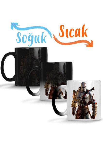 Kratos Sihirli Kupa Bardak Porselen