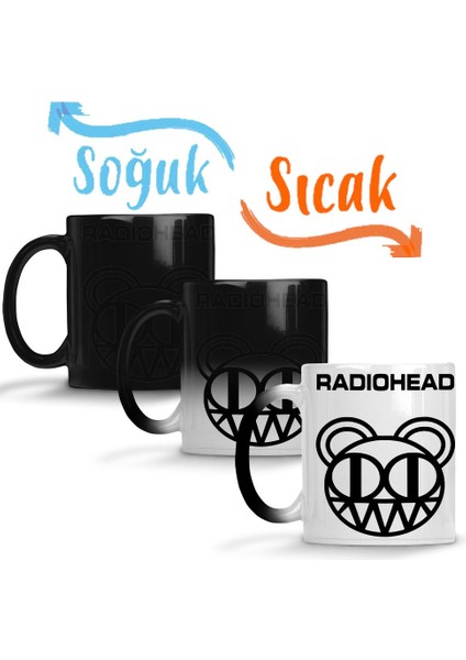 Radiohead Sihirli Kupa Bardak Porselen