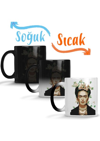 Frida Kahlo 05 Sihirli Kupa Bardak Porselen
