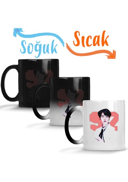 Bts Seokjin Sihirli Kupa Bardak Porselen