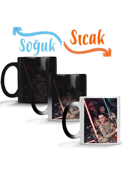 Star Wars 02 Sihirli Kupa Bardak Porselen