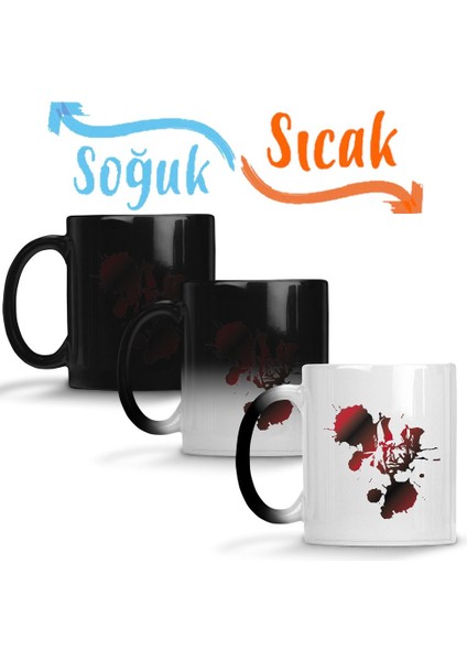 Blood Of Kratos Sihirli Kupa Bardak Porselen