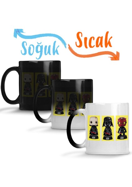 Star Wars 02 Sihirli Kupa Bardak Porselen