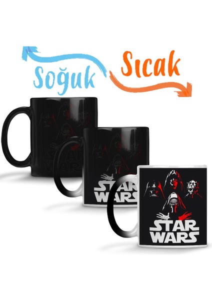 Star Wars 02 Sihirli Kupa Bardak Porselen