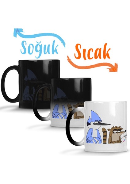 Regular Show 03 Sihirli Kupa Bardak Porselen