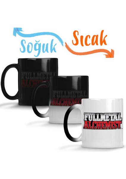 Fullmetal Alchemıst Sihirli Kupa Bardak Porselen