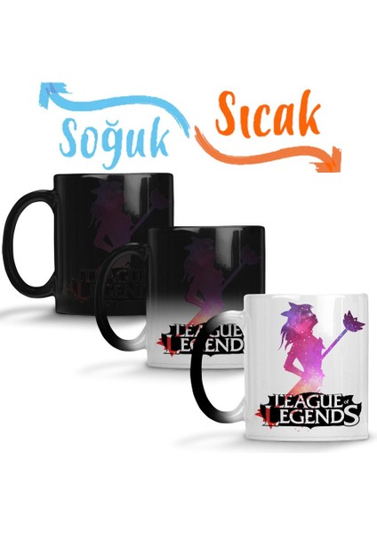 Lux League Of Legends Sihirli Kupa Bardak Porselen