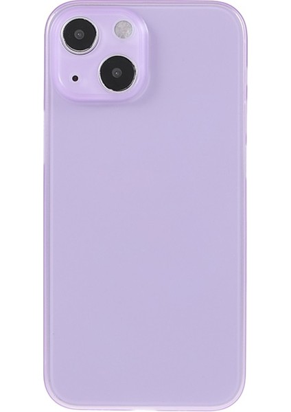 Apple iPhone 13 Mini Için Çarpışma Önleyici Ince Sert Pc Telefon Kılıfı - Mor (Yurt Dışından)