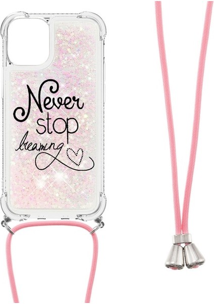 Apple iPhone 13 6.1 Inç Için Ultra Ince Tpu Darbeye Dayanıklı Kılıf - Pembe (Yurt Dışından)