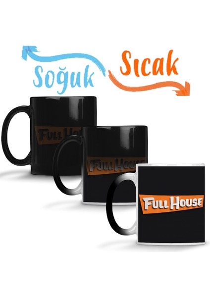 Seriado Full House Sihirli Kupa Bardak Porselen