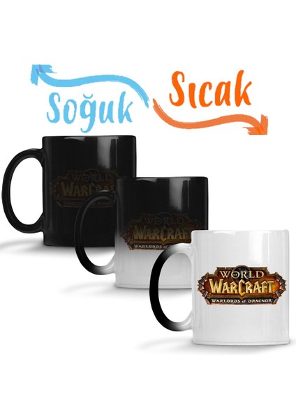 World Of Warcraft Sihirli Kupa Bardak Porselen