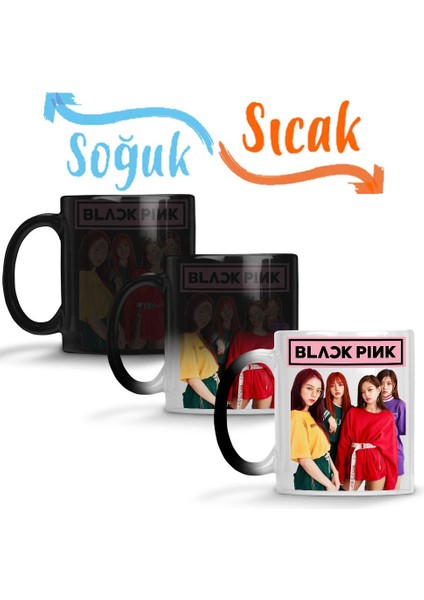 Blackpink 10 Sihirli Kupa Bardak Porselen